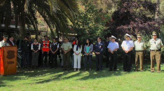 Viña del Mar. Festival de Viña. Inauguran retenes policiales para fortalecer seguridad en la Quinta Vergara