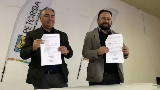 Los Vilos. Alcaldes de Los Vilos y Petorca firman convenio de colaboración