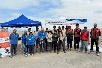 Antofagasta. Municipio conmemora Día mundial de los Humedales con operativo de limpieza